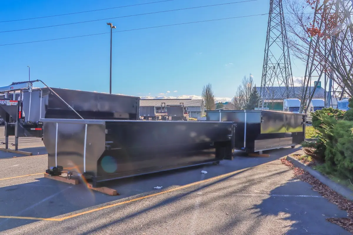 Professional dumpster rental and junk removal service in Hampden